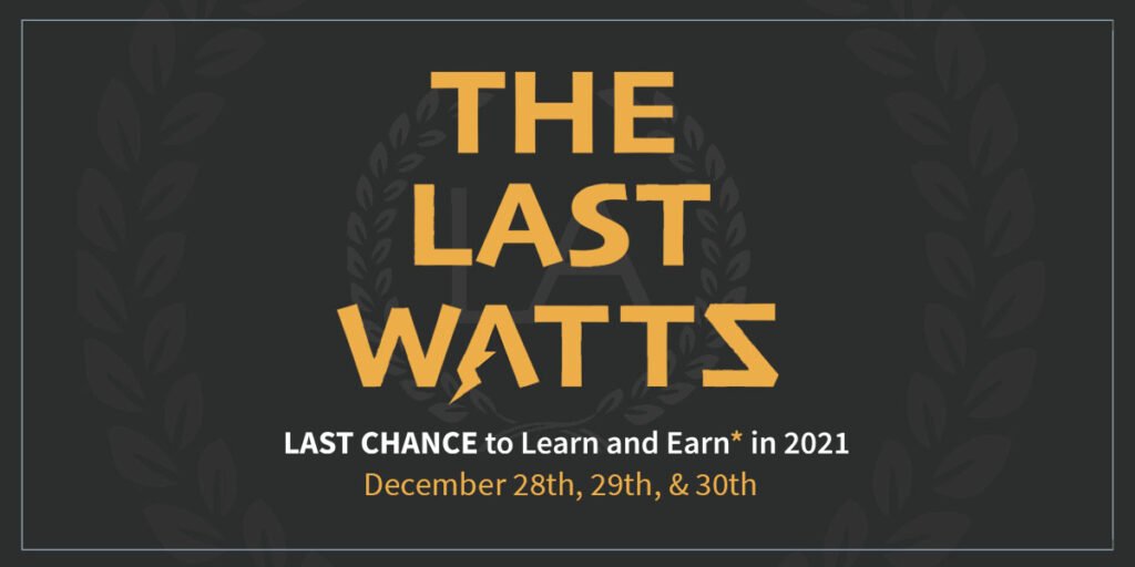 The Last Watts - Lighting Industry Webinar Ceu Opportunity - Aia Credits